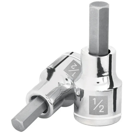 Dados de Punta Hexagonal 1/2" E1/2, Truper 13255