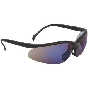 Lentes de Seguridad Vision Espejo Azul, 100% Policarbonato con UV Antirayadura, LEDE-EZ 10826 Truper
