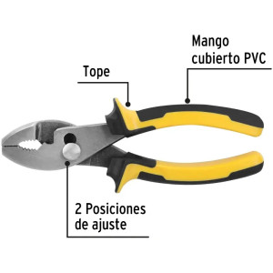 Alicate de Mecánico 6" Comfort Grip, Pretul 22672