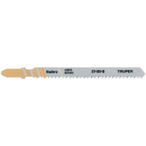 Segueta para caladora Acabado Fino DDP10 Zanco T 5 Piezas, cortes rectos en Madera delgada y pvc, ST-101-B 18124 Truper