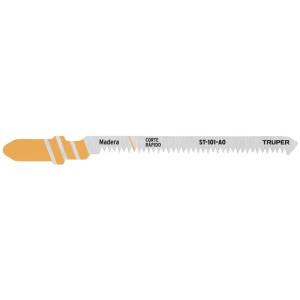 Seguetas T 18DPP x80mm HCS CortesLimpio Madera 5Piezas Caladoras Truper 103045