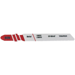 Segueta para caladora Acabado Super Fino DDP18 Zanco T 5 Piezas, cortes rectos pvc plastico y aluminio, ST-118-AF 18129 Truper