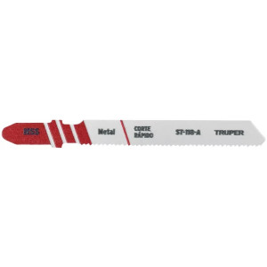 Segueta para caladora Acabado Super Fino DDP21 Zanco T 5 Piezas, cortes rectos pvc plastico y aluminio, ST-118-A 18128 Truper