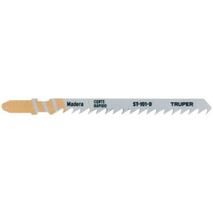Segueta para caladora Acabado Grueso DDP6 Zanco T 5 Piezas, cortes rectos en Madera y laminados, ST-101-D 18126 Truper
