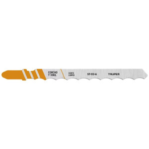 Seguetas T x130mm HCS Cortes MaterialSuave 5Piezas Caladoras Truper 103070