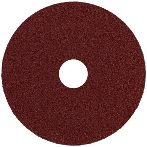 Discos de Lija 4-1/2" G50 RespaldoFibra 5Piezas D7/8 OAluminio, Truper 100126