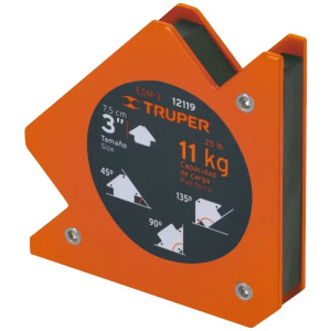 Escuadras Magneticas 3" para Soldar Alinear Marcar, Truper 12119