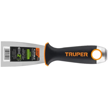 Espatula Flexible 2" Mango Comfort Grip, Acero Inoxidable, ET-2FX 15850 Truper