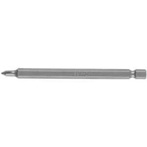 Puntas Phillips #0 x100mm PH0 estuches con 5 piezas, Truper 101823
