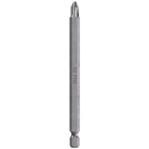 Puntas Phillips #2 x100mm PH2 estuches con 5 piezas, Truper 101812