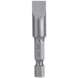 Puntas Planas 3/8" x50mm estuche 5 piezas, Truper 12176
