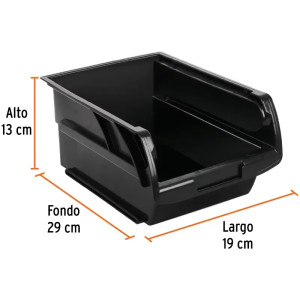 Gavetas Bandejas Apilables N3.5 29x19x13cm Polipropileno Truper 102437