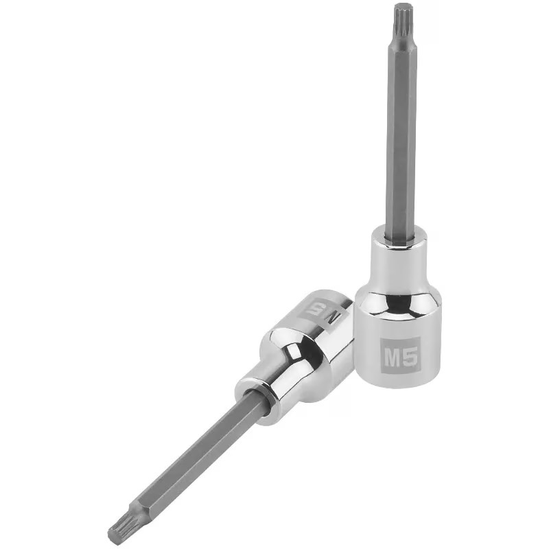 Dados Punta Bristol M5 E1/2 Plarga CrVanadio Truper 101248