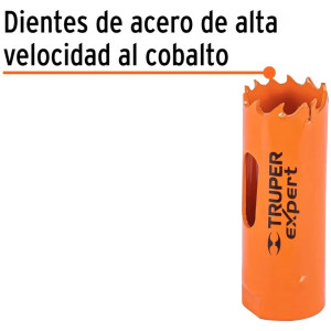 Sierra de copa Bimetalicas 7/8" o 22.2mm, dientes de acero alta velocidad, Para metal y Madera, COBI-7/8 18087 Truper