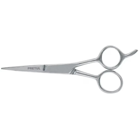 Tijera para Estilista con Gancho 5 1/2", en acero inoxidable, TP-8419-5-1/2 23168 Pretul