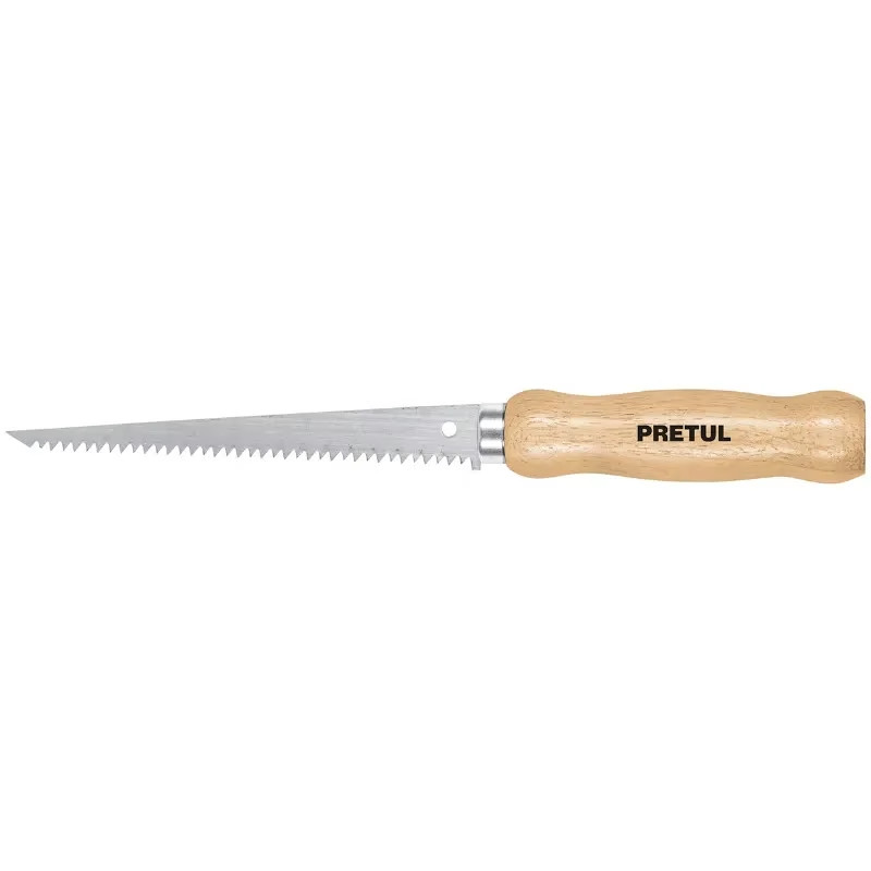 Serrucho para muro de Yeso 6" DPP6, Mango de Madera, STR-6 22934 Pretul
