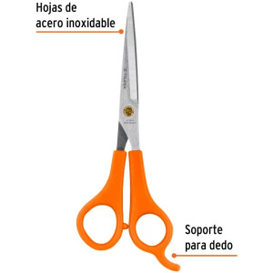 Tijera para Estilista con Gancho 6", en acero inoxidable, TIPE-6 18491 Truper