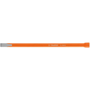 Cincel Plano 12" Cuña 1/2", Acero al cromo Vanadio, Cabeza grande, C-1/2X12 12124 Truper