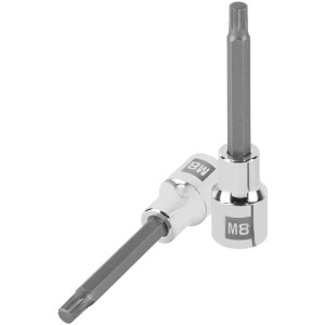 Dados Punta Bristol M8 E1/2 Plarga CrVanadio Truper 101300