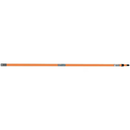 Extension de Acero Telescopica 2.4 Metros, para Rodillos, punta con rosca para rodillos y cepillos,EXTM-24 10548 Truper