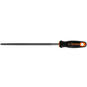 Limas Redondas Bastarda 10" x3/8 MComfortGrip, Truper 11244