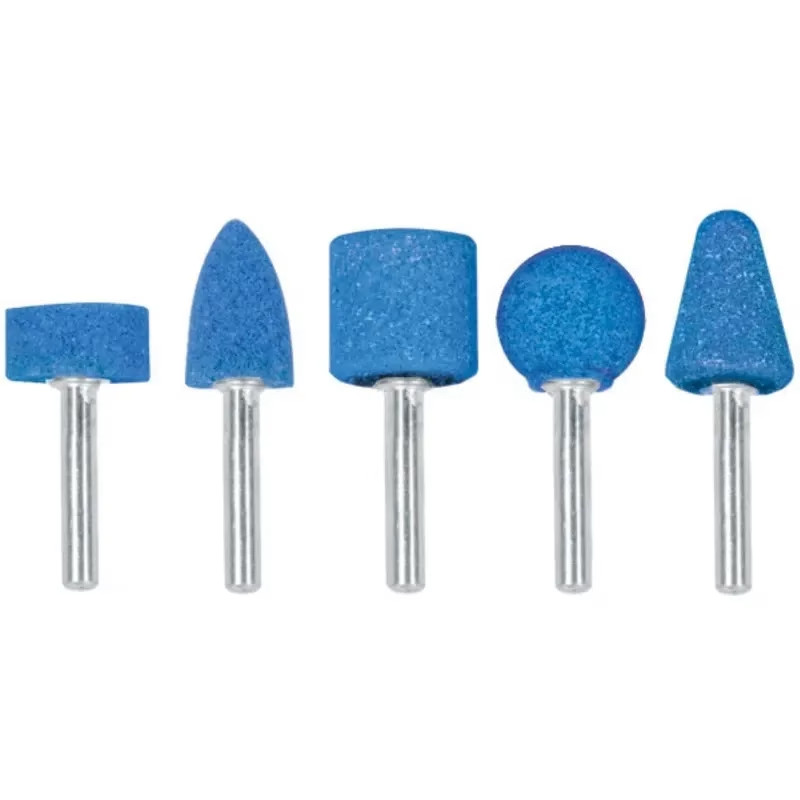 Juego de Piedras 5 Puntas montadas Alto Rendimiento, Zanco 1/4" Grano 60, Oxido de Aluminio, JPM-5X 12444 Truper