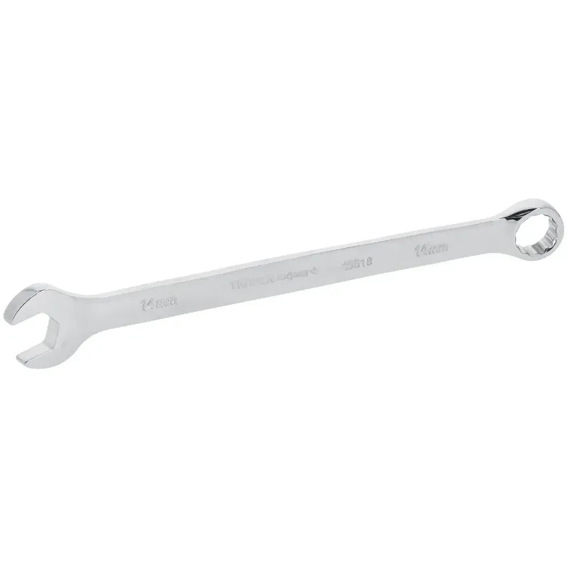 Llave Boca Mixta 14mm Combinada CrVanadio ELarga Truper 15618