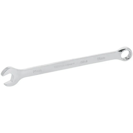 Llave Boca Mixta 14mm Combinada CrVanadio ELarga Truper 15618