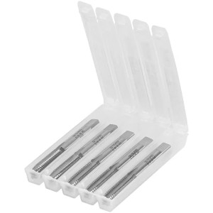 Machos 5/16" x18, 1Pieza, 3Canales Cuerda STD, Acero de Alta Velocidad, MT-5/16X18 11407 Truper