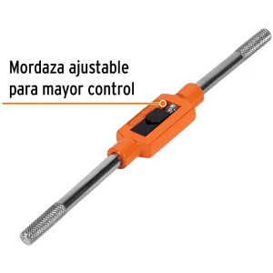 PortaMachos Tipo Garrote, Para Machos 3/8", Mordazas Ajustable para mayor control, MAN-GA-3/8 11435 Truper