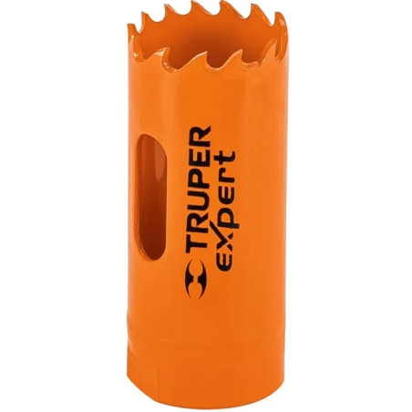 Sierra de copa Bimetalicas 1" o 25.4mm, dientes de acero alta velocidad, Para metal y Madera, COBI-1 18088 Truper