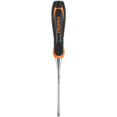Formones 1/4", en acero al cromo vanadio, Mango Ergonomico Confort Grip, FT-1/4 14615 Truper
