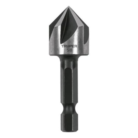 Brocas Avellanadores para Metal 5/8" x 50mm Z1/4 Trupe 102381