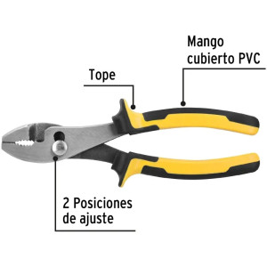 Alicate de Mecánico 8" Comfort Grip, Pretul 22673