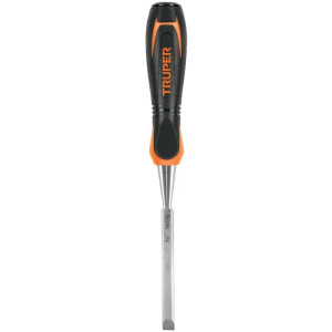 Formones 3/8", en acero al cromo vanadio, Mango Ergonomico Confort Grip, FT-3/8 14618 Truper