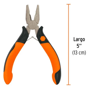Mini Alicate Universal 5" Comfort Grip, Truper 17371