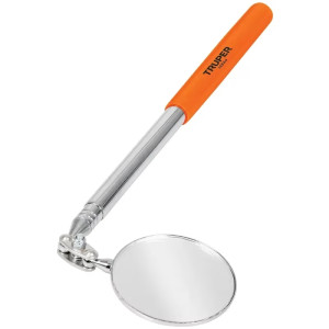 Espejo Telescopico, Extension Min. 28cm Max 44cm, Cabeza Articulada, para areas de dificil acceso, ESP-TEL 14544 Truper