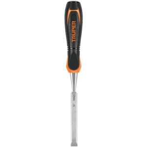 Formones 1/2", en acero al cromo vanadio, Mango Ergonomico Confort Grip, FT-1/2 14621 Truper