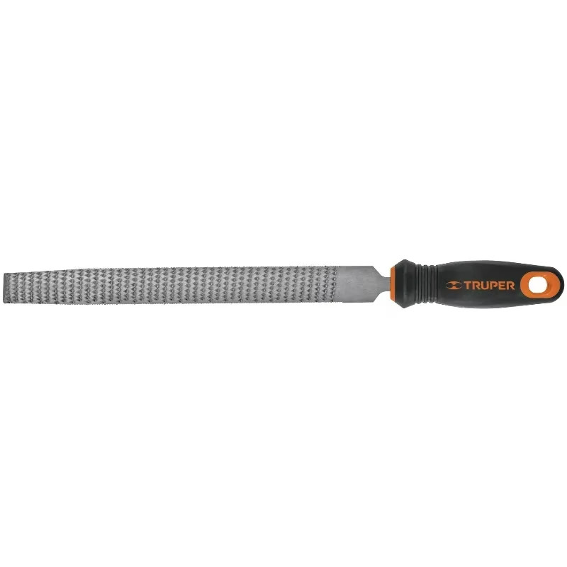 Limas Media Caña Escofinas Bastardas 6" Ancho 5/8" Espesor 3/16", Mango Comfort Grip, LES-6T 15319 Truper