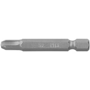 Puntas Phillips #3 x50mm PH3 estuches con 15 piezas, Truper 100196