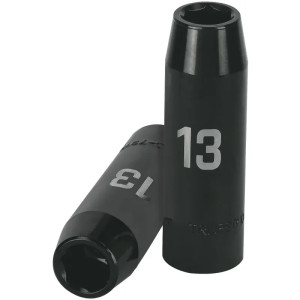 Dados 13mm E1/2 Impacto Tubulares Hexagonales CrMolibdeno, Truper 12425