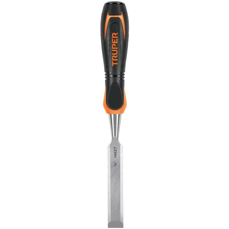 Formones 3/4", en acero al cromo vanadio, Mango Ergonomico Confort Grip, FT-3/4 14627 Truper