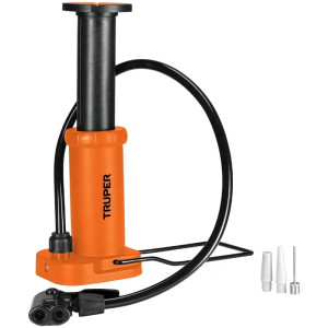 Infladores de Pedal 60 PSI ValvulaDual Antiderrapante, Truper 101667