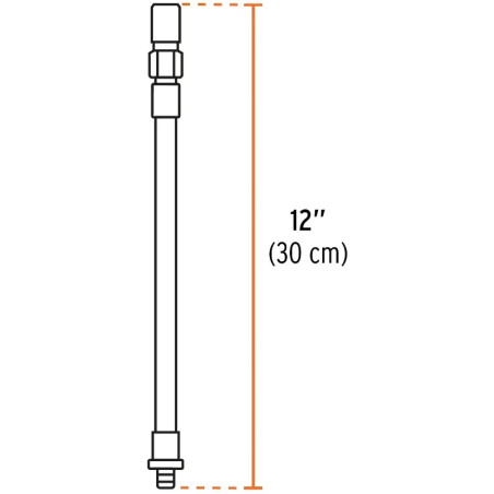 Repuesto para Engrasadora Boquilla Flexible, BO-FLEX-12 14862 Truper