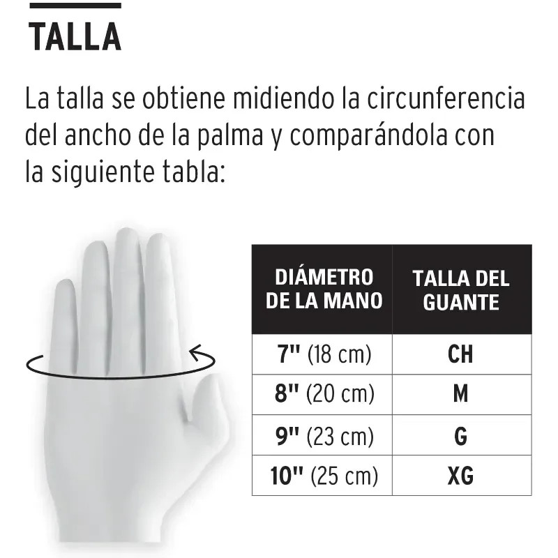 Guantes de Carnaza Talla CH puño corto ajustado, para Construccion y manejo de abrasivos, GU-CACE-C 15248 Truper