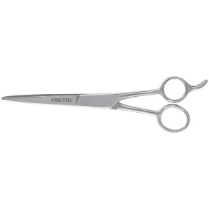 Tijera para Estilista con Gancho 7 1/2", en acero inoxidable, TP-8418-7-1/2 23178 Pretul