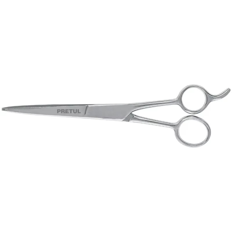 Tijera para Estilista con Gancho 7 1/2", en acero inoxidable, TP-8418-7-1/2 23178 Pretul