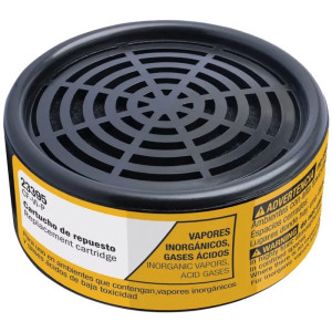 Cartucho de Repuesto Vapores Inorganicos RES-1-P RES-2-P, CF-VI-P 23395 Pretul