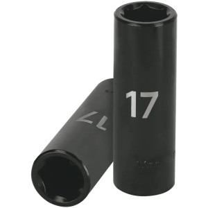Dados 17mm E1/2 Impacto Tubulares Hexagonales CrMolibdeno, Truper 12429