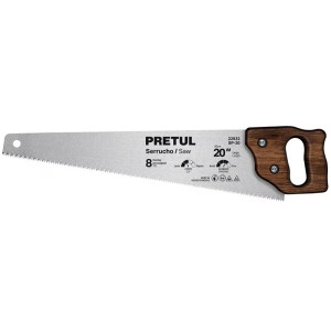 Serrucho 20 " Espesor 0.6mm DPP 7 en acero alto carbono templado, SP-20 22932 Pretul